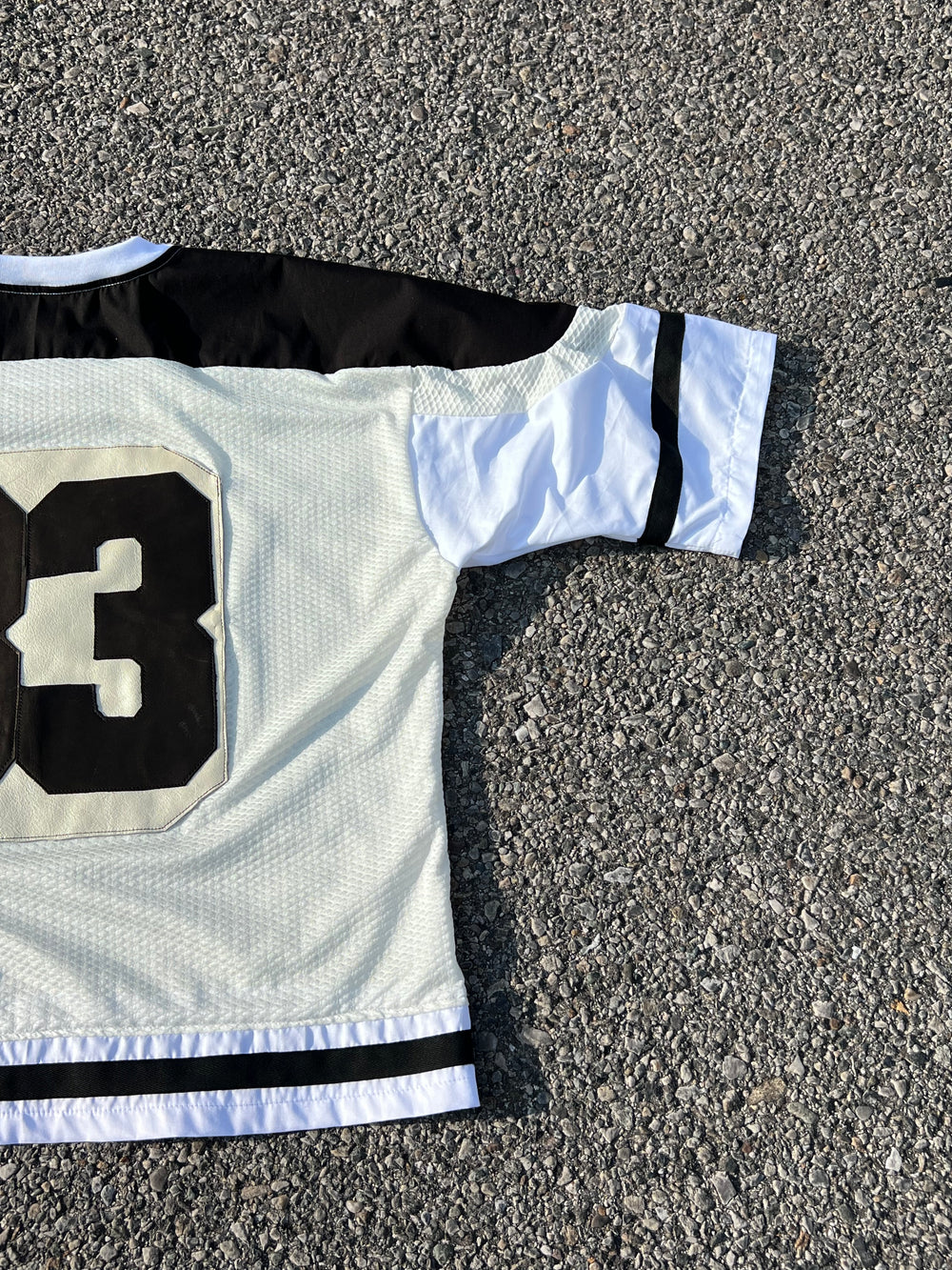 JERSEY 1/1 TRASPIRANTE CON PATCH IN PELLE