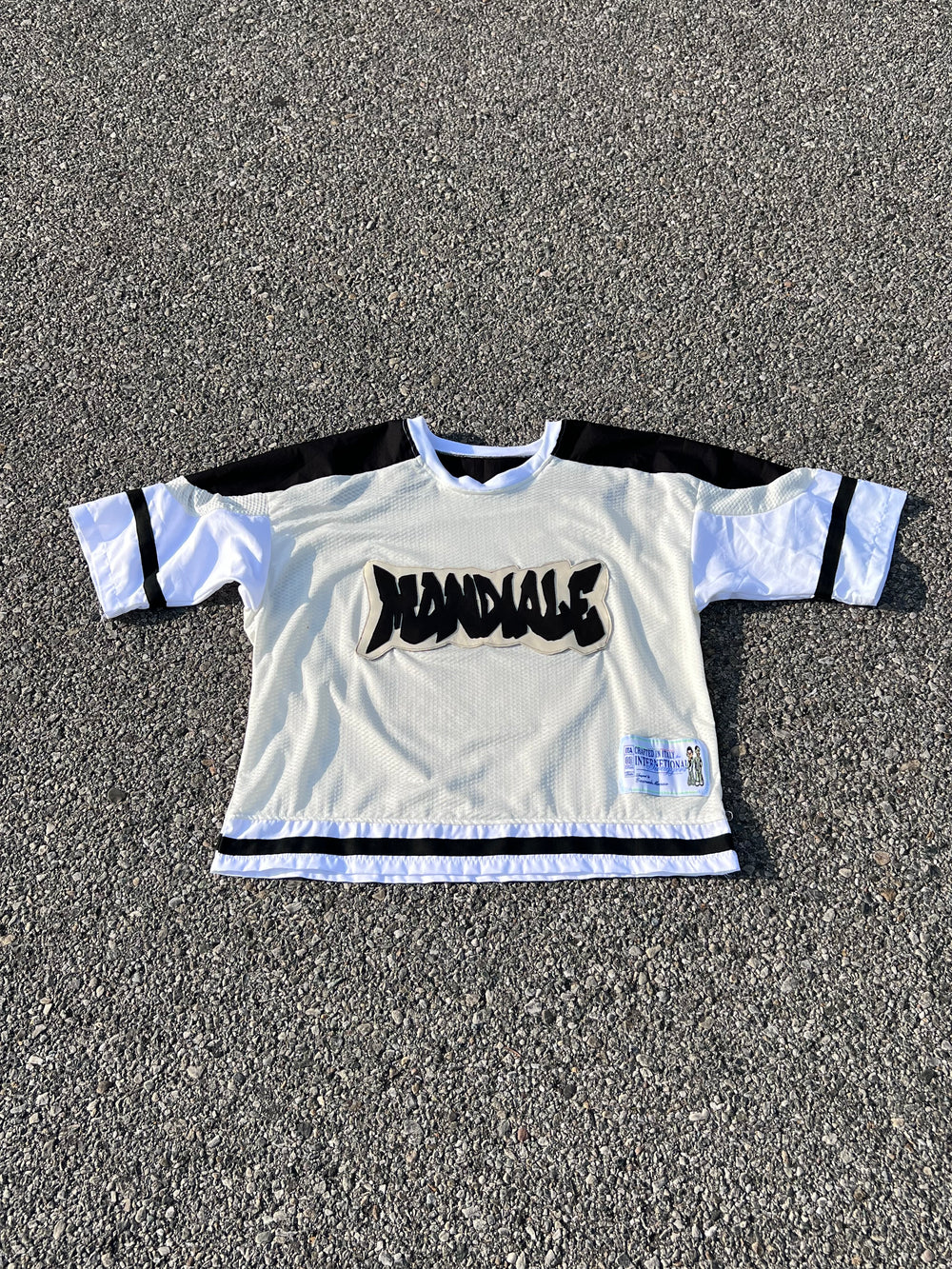 JERSEY 1/1 TRASPIRANTE CON PATCH IN PELLE