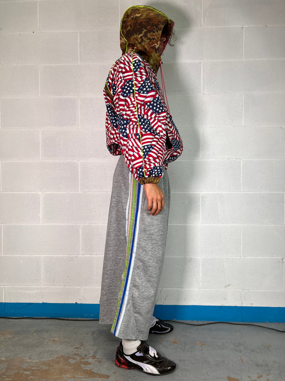 Sweatpants 3/4, con nastri, super comfort