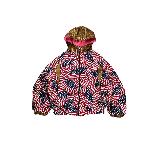 Streetwear reversible jacket, “American dream” - Vetrina 1