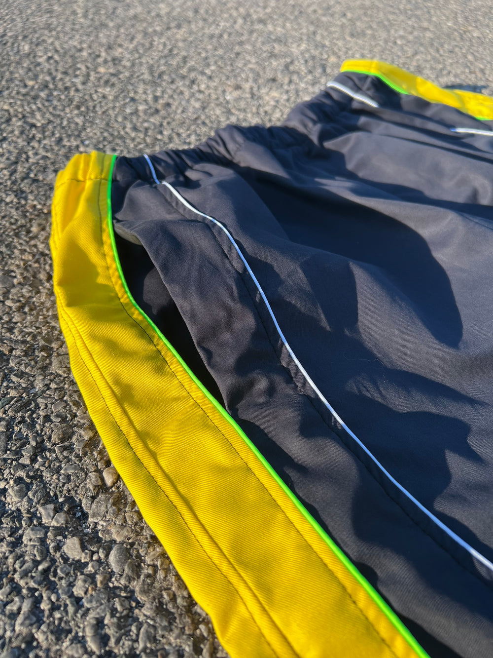 EVERYDAY SUMMER BERMUDA 3/4 BLU E GIALLO ATTACCATI